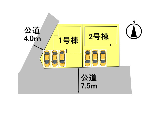 高崎市常磐町　新築戸建　全2棟