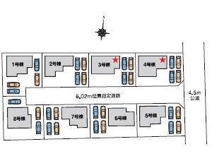 高崎市箕郷町　新築戸建　全8棟