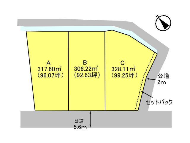 高崎市中里見町　土地　全3区画_画像1