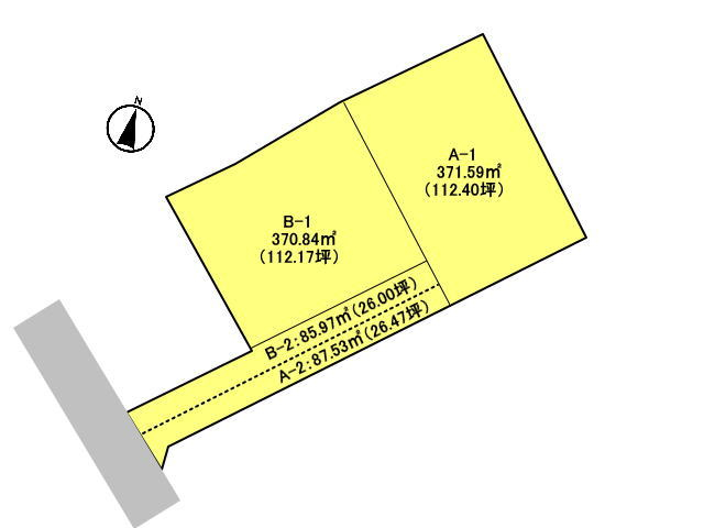 高崎市箕郷町　土地　全2区画