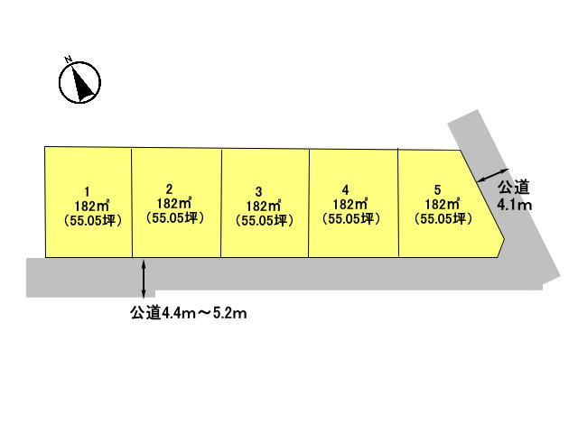 高崎市棟高町　土地　全5区画_画像1