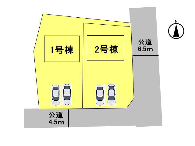 高崎市中里町　新築戸建　全2棟