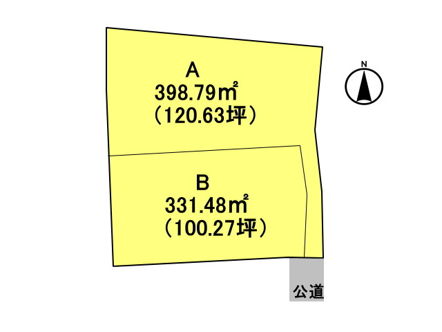 高崎市下小鳥町　土地　全2区画