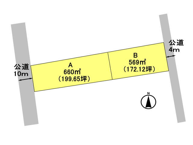 高崎市箕郷町　土地　全2区画_画像1