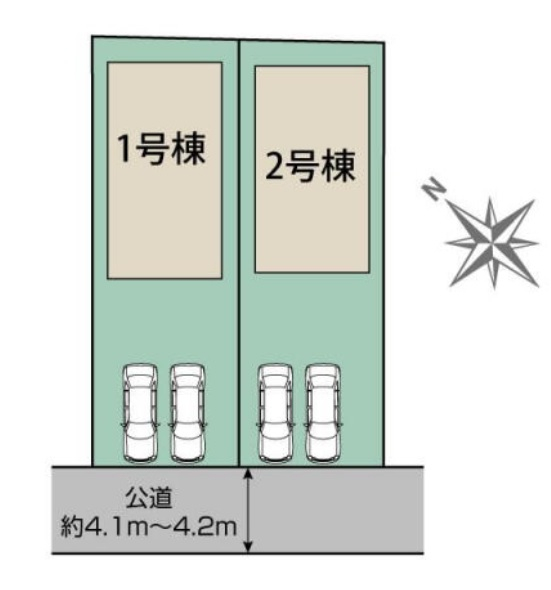 高崎市八千代町　新築戸建　全2棟_画像1