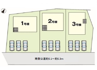 高崎市吉井町　新築戸建　全3棟_画像1