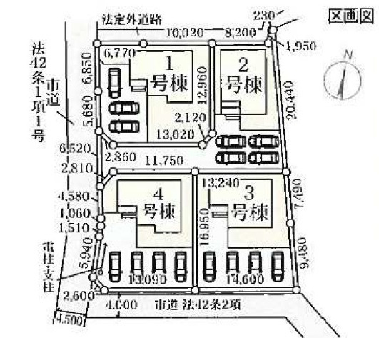 高崎市箕郷町　新築戸建　全4棟