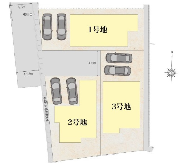 高崎市江木町　新築戸建　全3棟_画像1