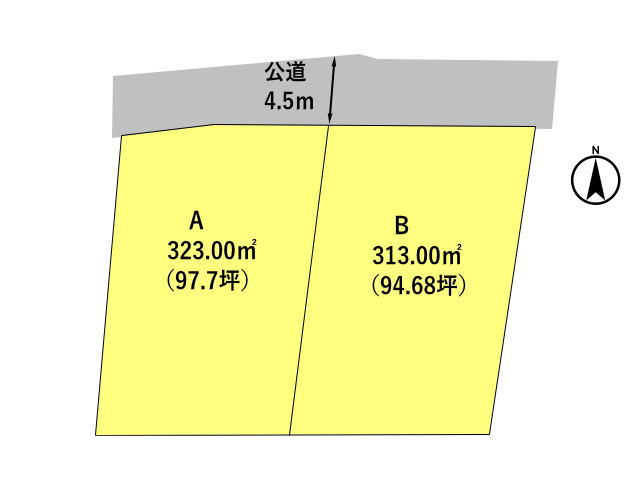 高崎市下里見町　土地　全2区画