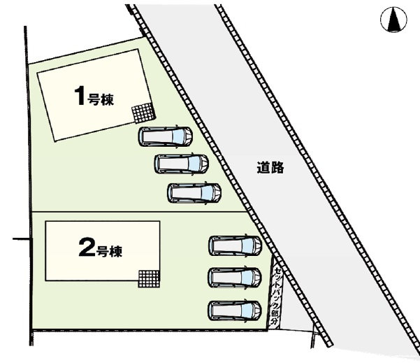 高崎市上佐野町　新築戸建　全2棟_画像1