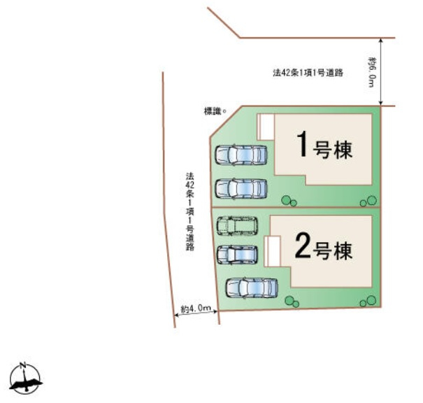 高崎市下小鳥町　新築戸建　全2棟