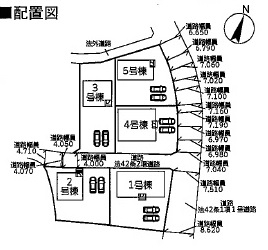 高崎市箕郷町　新築　全5棟