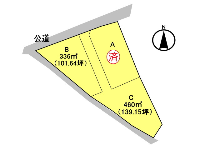 高崎市町屋町　土地　全3区画