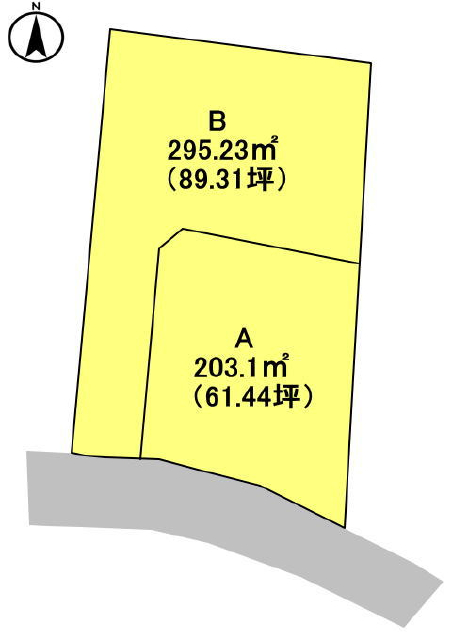 高崎市棟高町　土地　全2区画