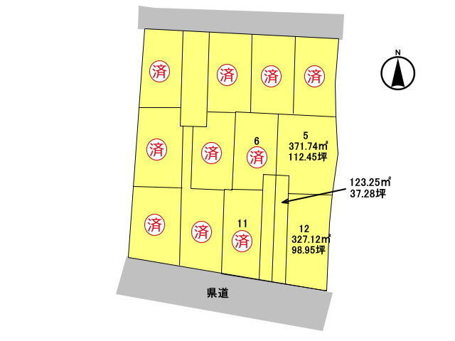 高崎市南大類町　土地　全12区画_画像1