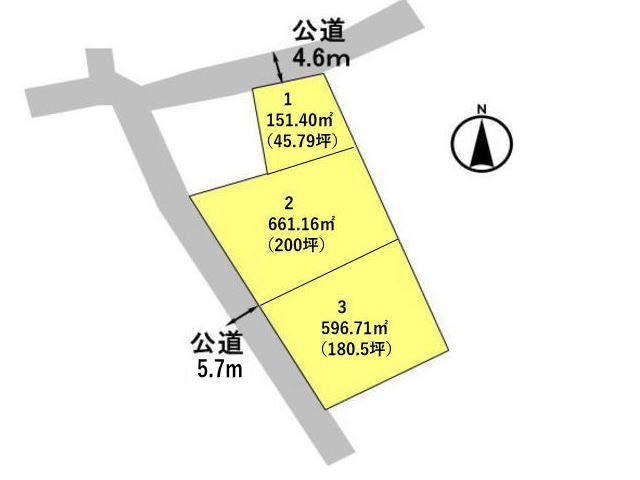 高崎市箕郷町　土地　全3区画_画像2