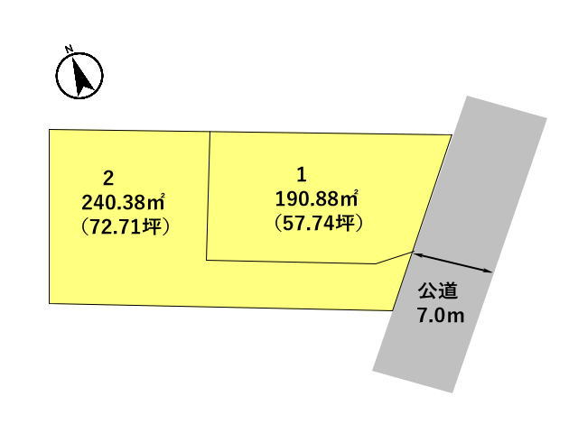 高崎市八千代町　土地　全2区画_画像2