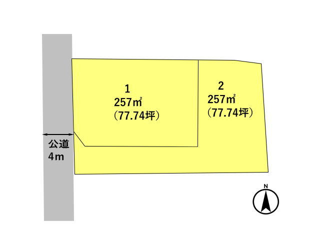 高崎市井出町　土地　全２区画_画像2