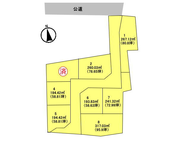 高崎市藤塚町　土地　全8区画_画像3