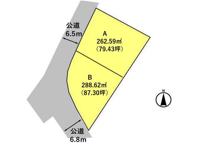 高崎市上豊岡町　土地　全2区画_画像3