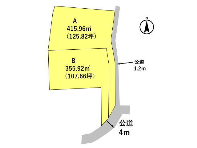 高崎市下小鳥町　土地　全2区画_画像3