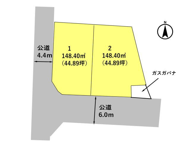 高崎市下小鳥町　土地　全2区画_画像4