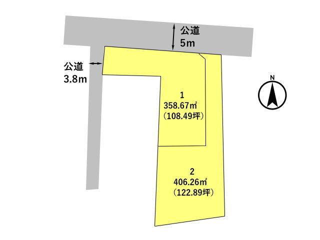 高崎市元島名町　土地　全2区画_画像4